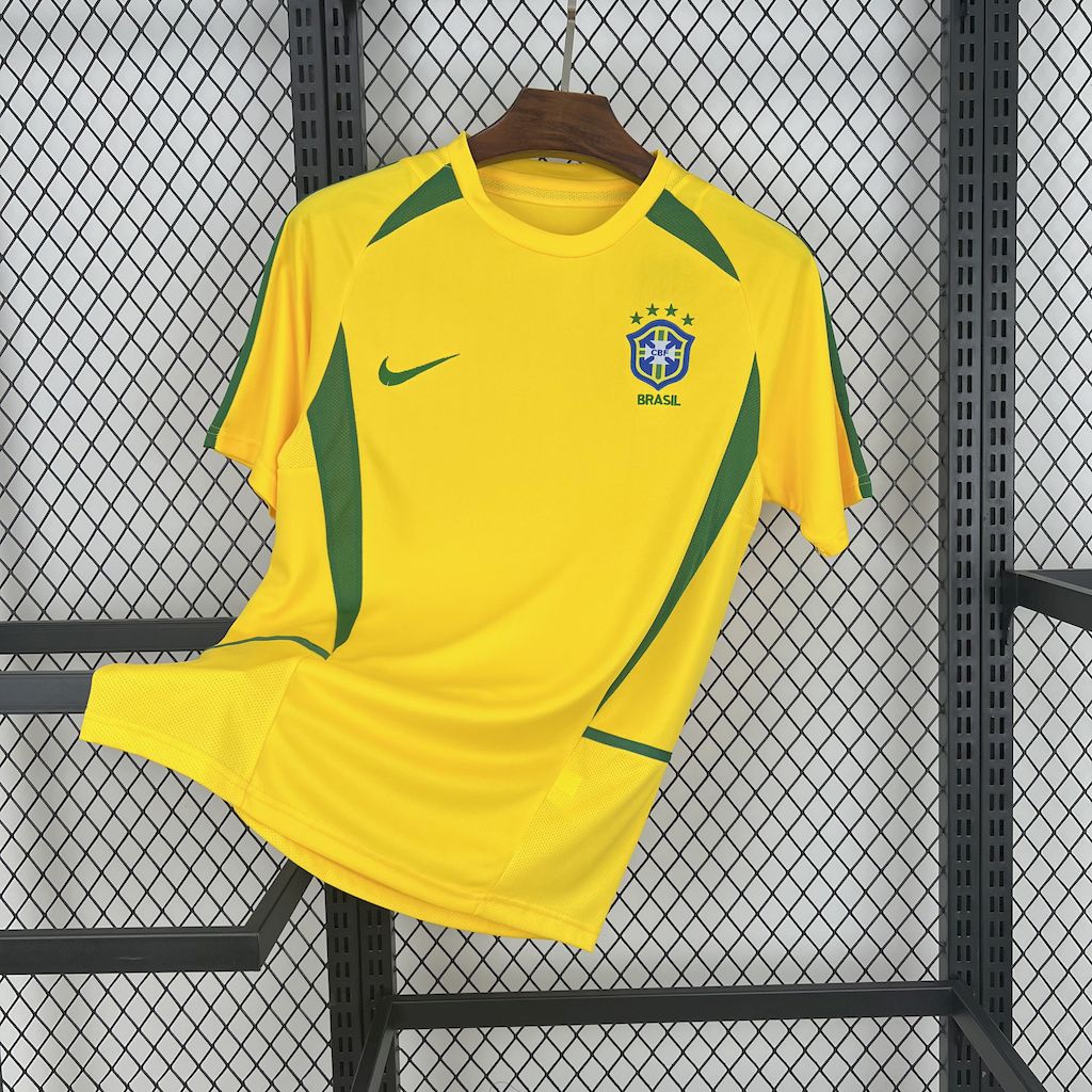 Trikot Retrôçã Brasilien 2002/02 Heim