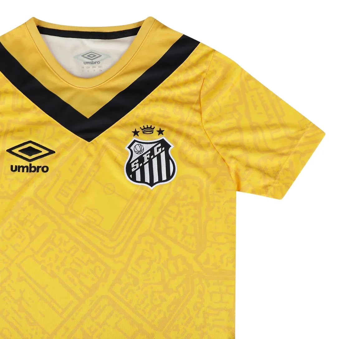 Trikot Santos Feminina Dritter 24/25 – Amarela