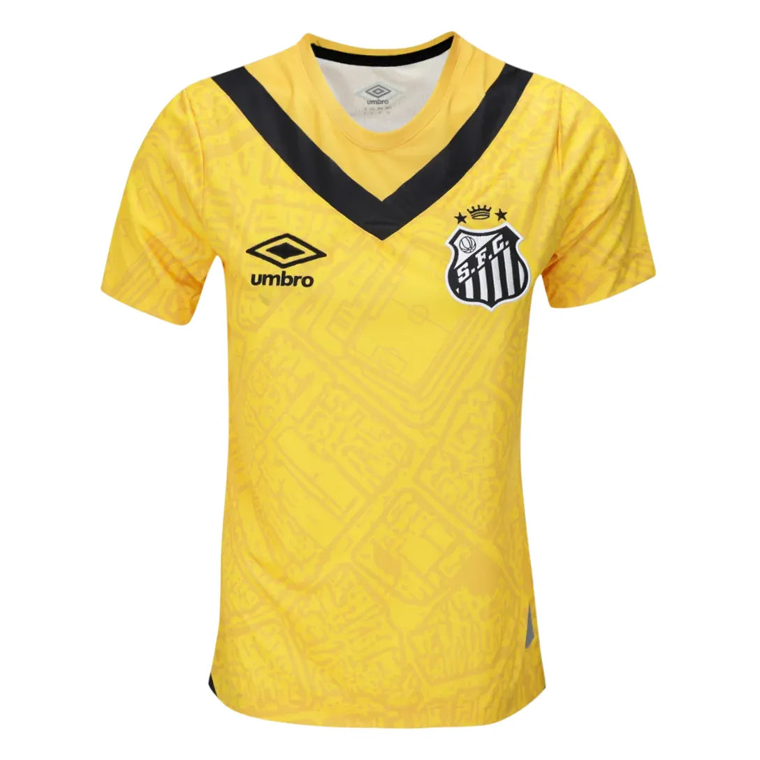 Trikot Santos Feminina Dritter 24/25 – Amarela