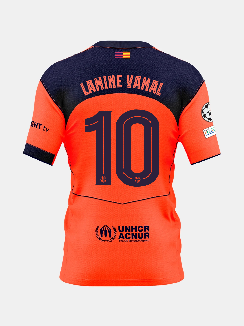 Trikot Dritter FC Barcelona 25/26 #10 LAMINE YAMAL