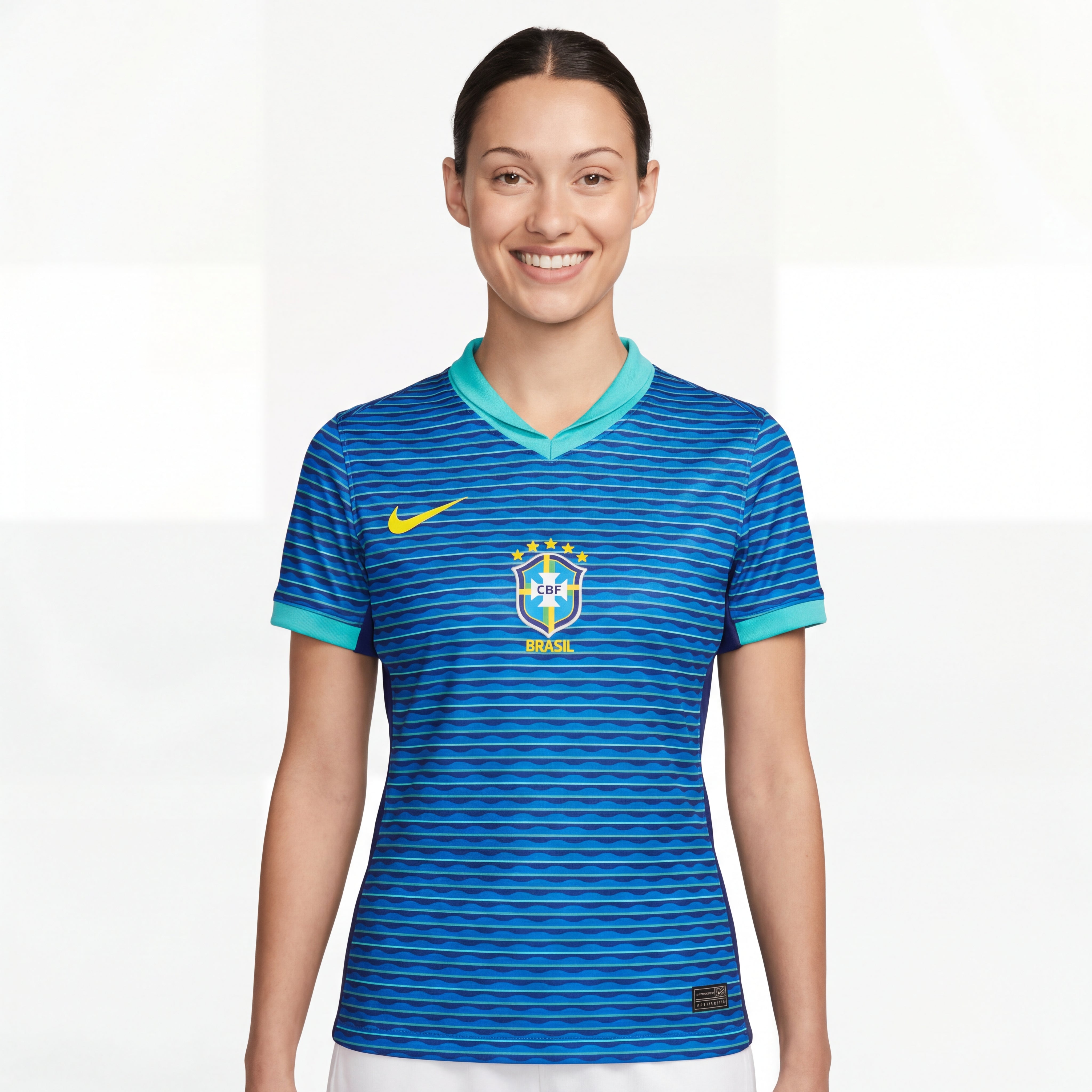 Jersey Woman Brazil ll 24/25 Nike - Striped