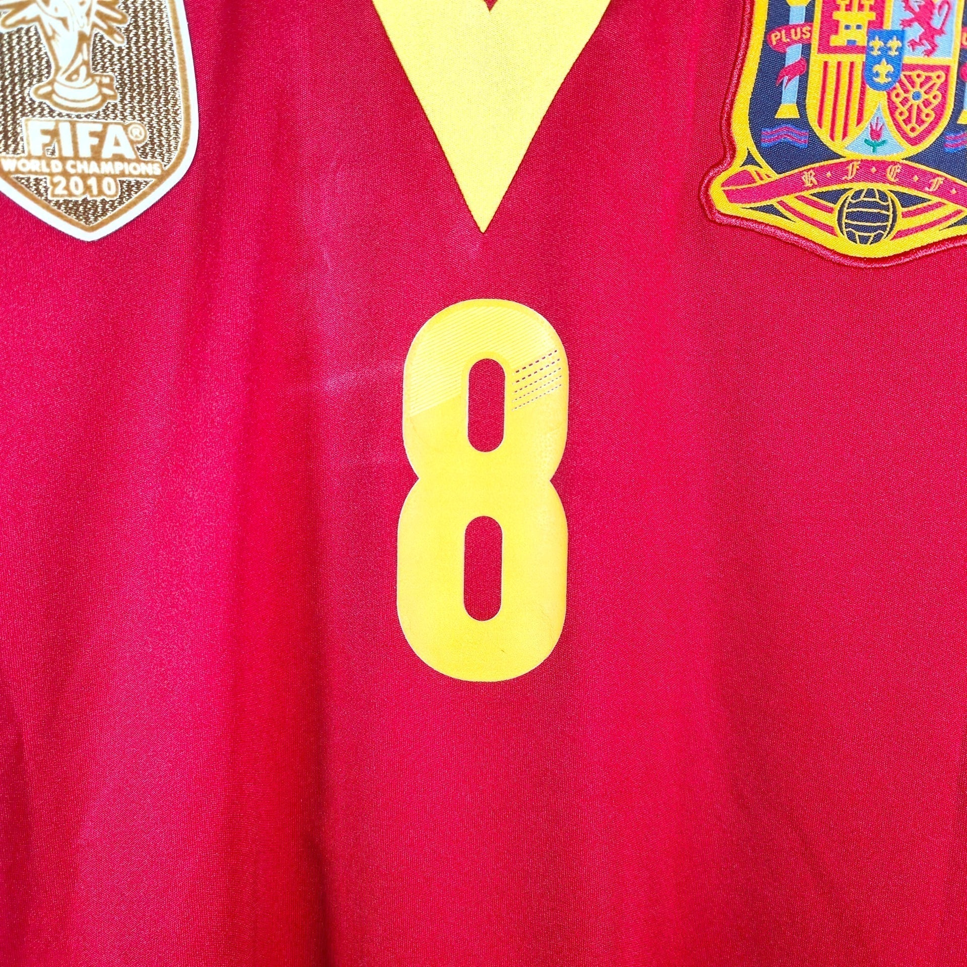 Jersey Xavi Spanien 2010 Legende