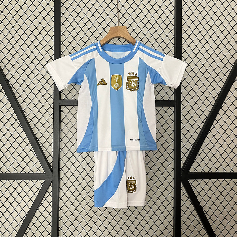 Kinder Argentinien 24/25 Adidas - Azul