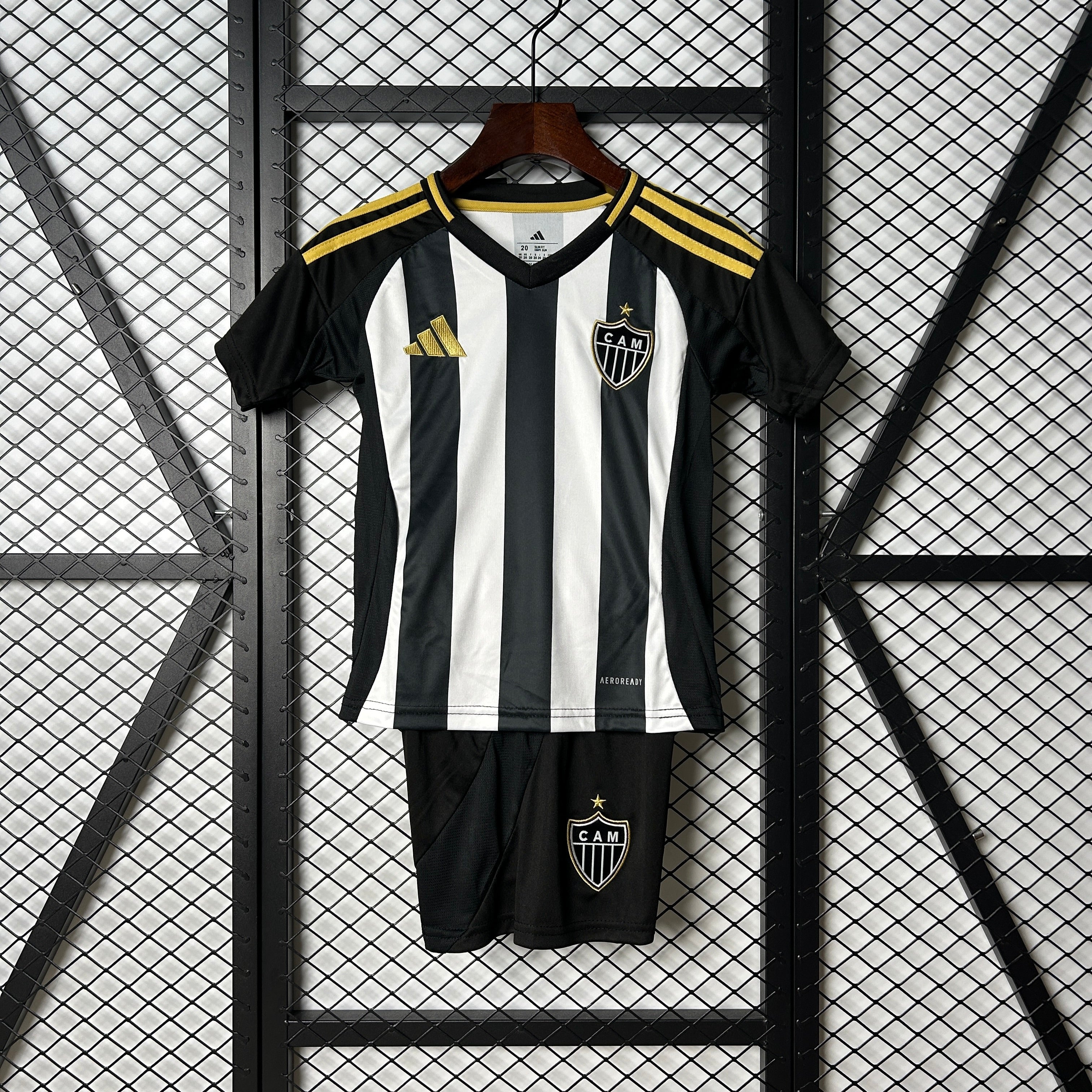 Kinder Atlético Mineiro I 25/26 - Preto e Branco