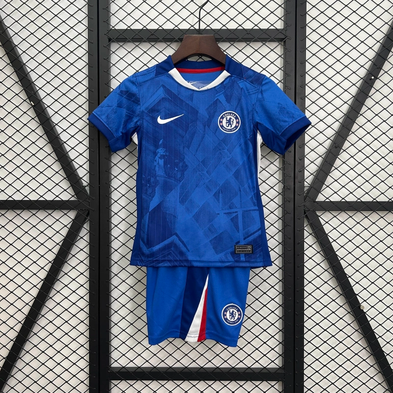 Chelsea Kinder-Heimtrikot 25/26 - Blau