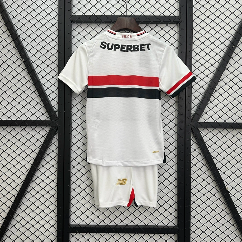 Kinder São Paulo 25/26 New Balance - Branco