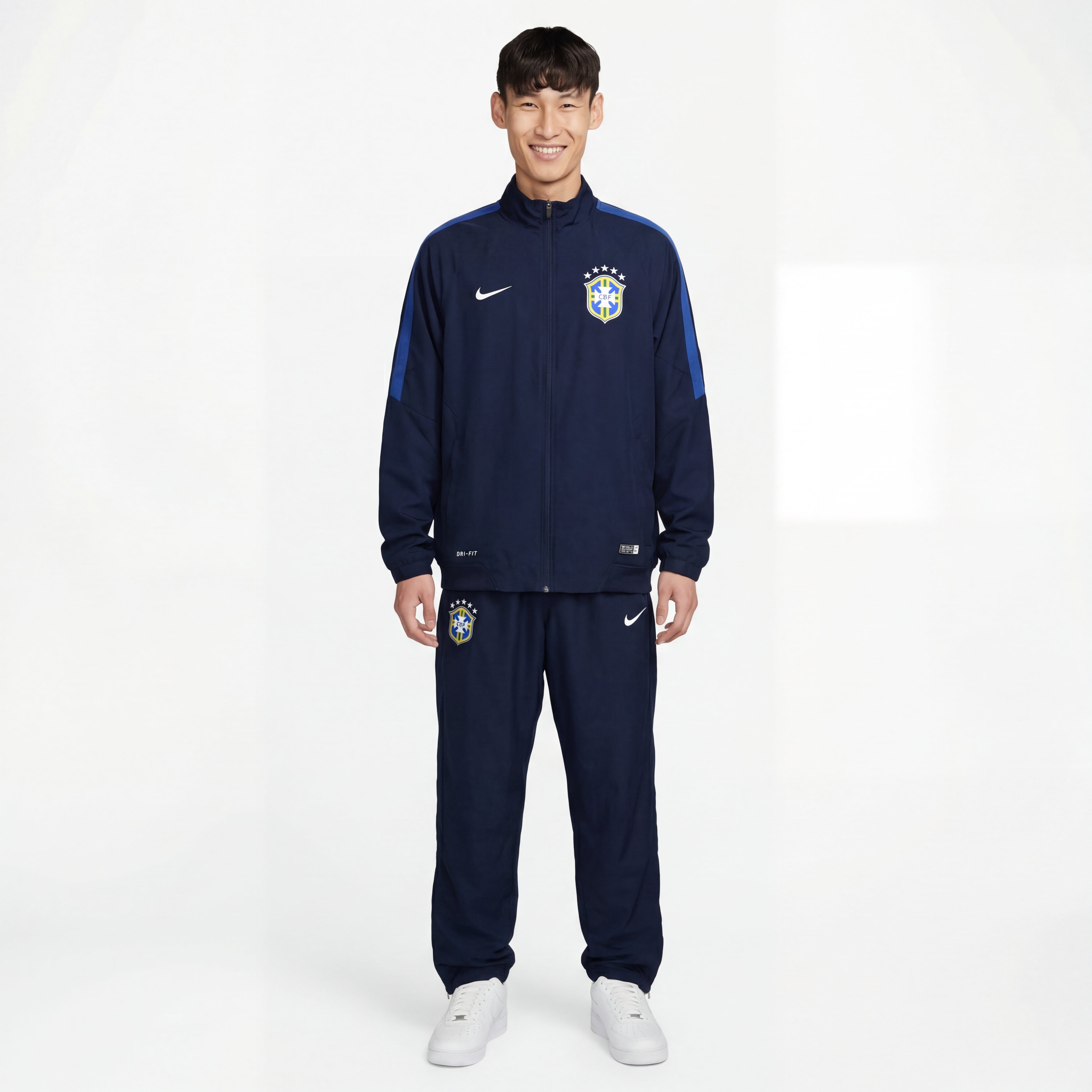 Nike x Brasilien Vintage-Jacke 2014