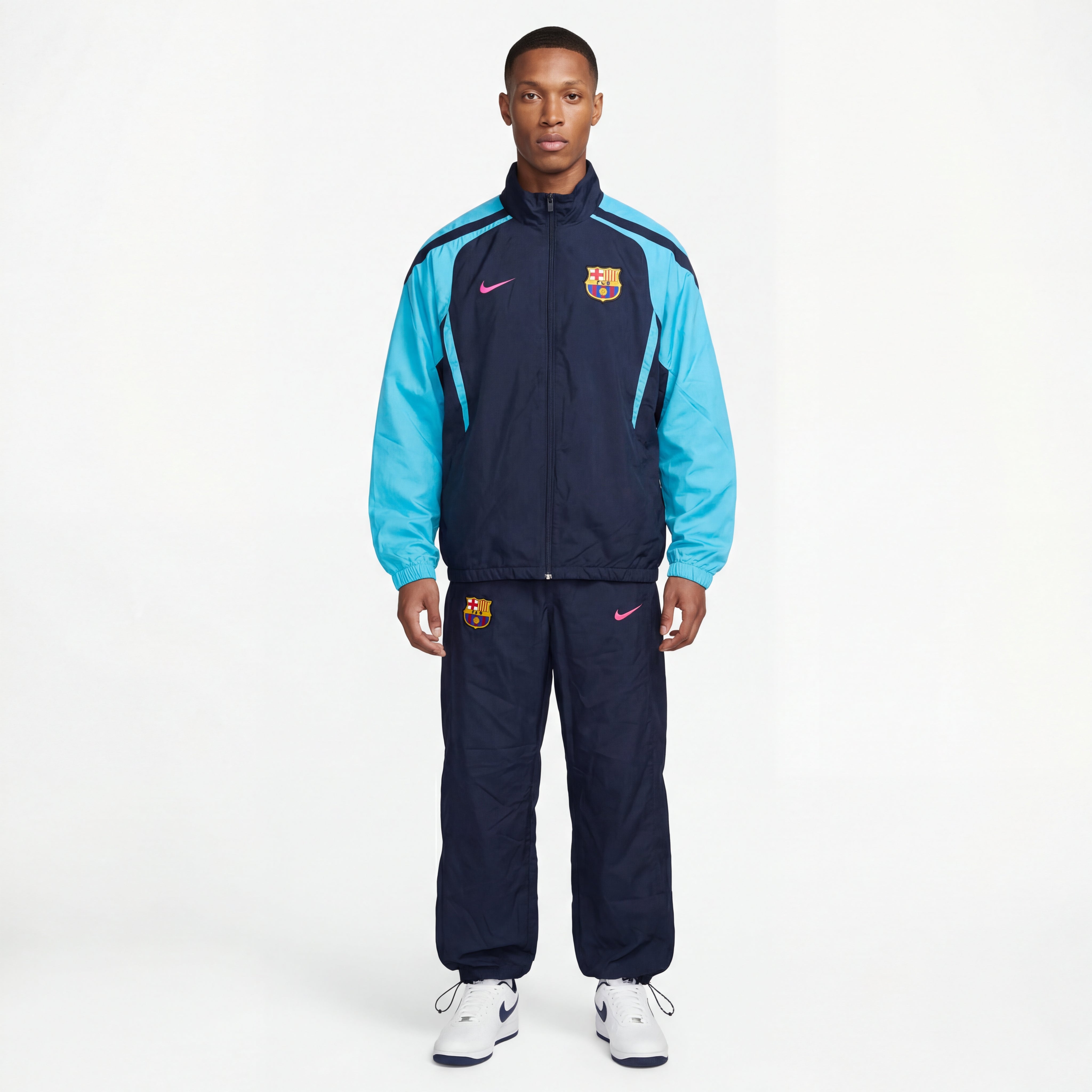 Nike x FC Barcelona Vintage Jacke 2014/15