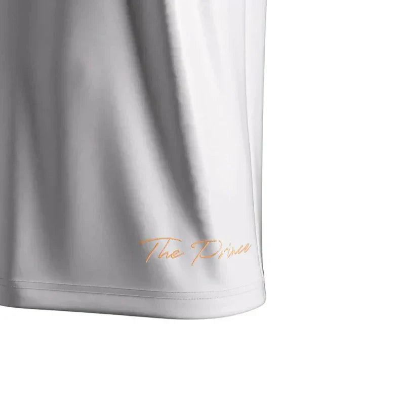 PRÉ-VENDA-Trikot The Prince Santos 24/25 Branca – Comma Masculino Torcedor