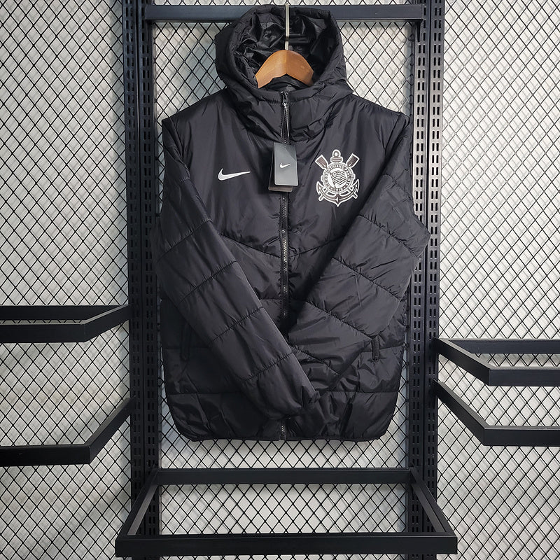 Puffer Jacket Corinthians- Preto
