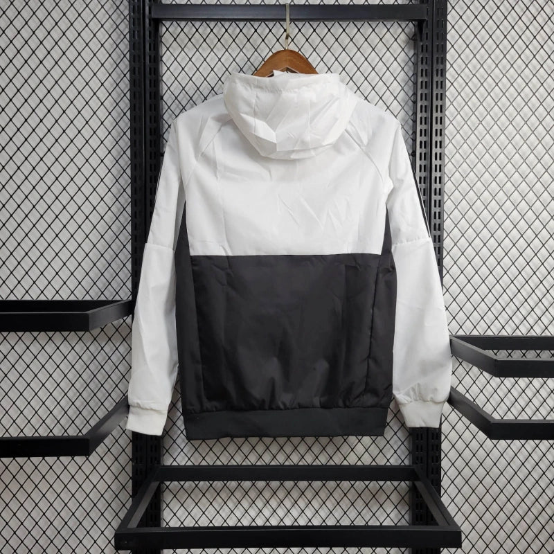 Windjacke Bélgica 24/25 - Branco e Preto
