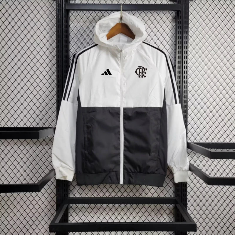 Windjacke Flamengo 24/25 - Branco e Preto