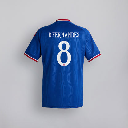 Kids #FERNANDES 8 Manchester United Away 26/27 (UCL)