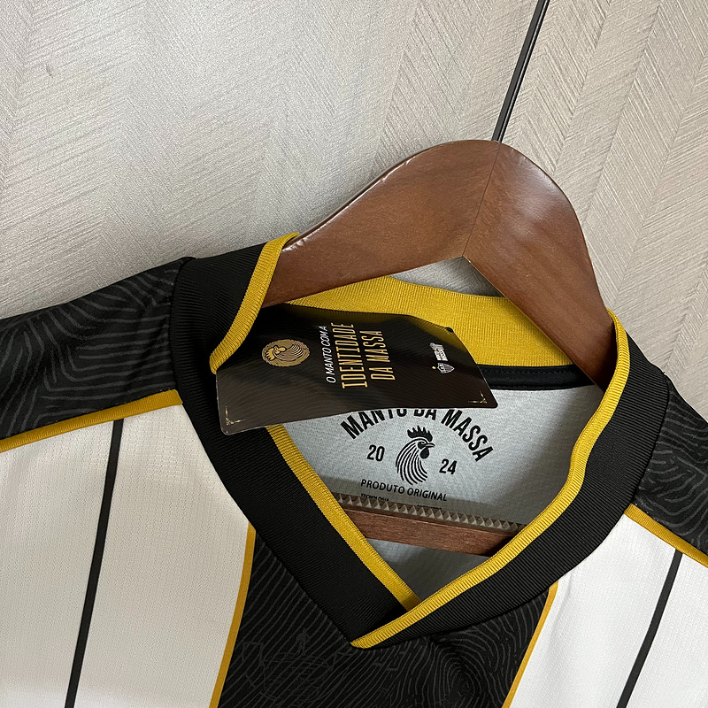 25∕26 Atlético Mineiro Special Edition Schwarz-Weiß-Trikot 