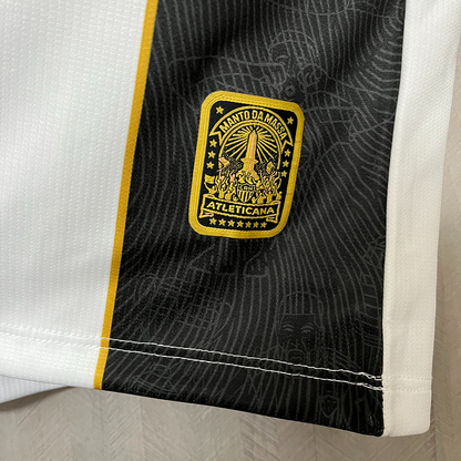 25∕26 Atlético Mineiro Special Edition Schwarz-Weiß-Trikot 