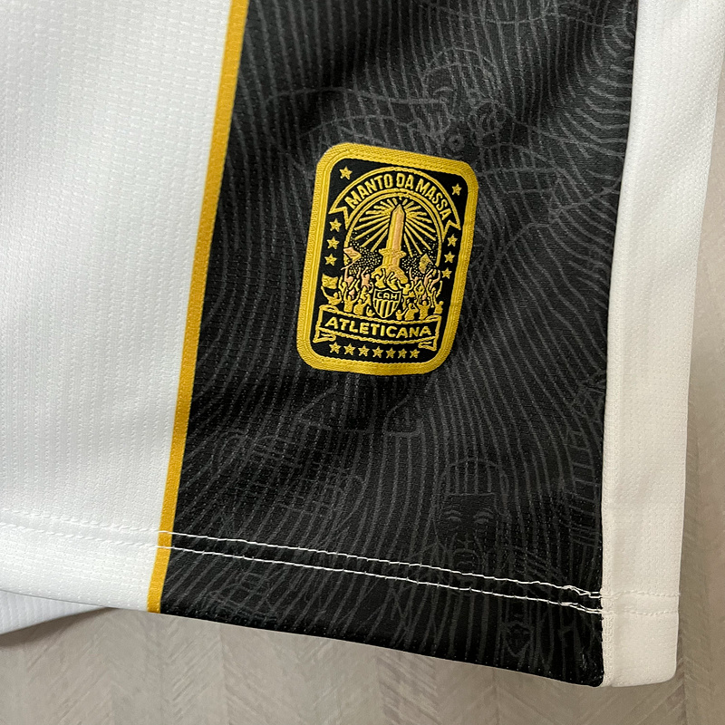 25∕26 Atlético Mineiro Special Edition Schwarz-Weiß-Trikot 