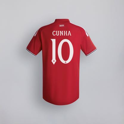 Kids #CUNHA 10 Manchester United Home 26/27 (UCL)