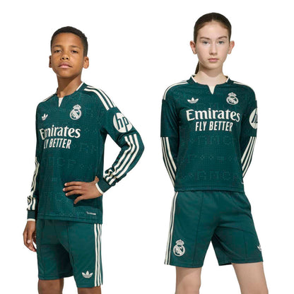 Kids Real Madrid Longsleeve Away 26/27