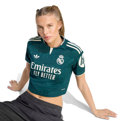 Jersey Real Madrid Womens Crop Away 26/27