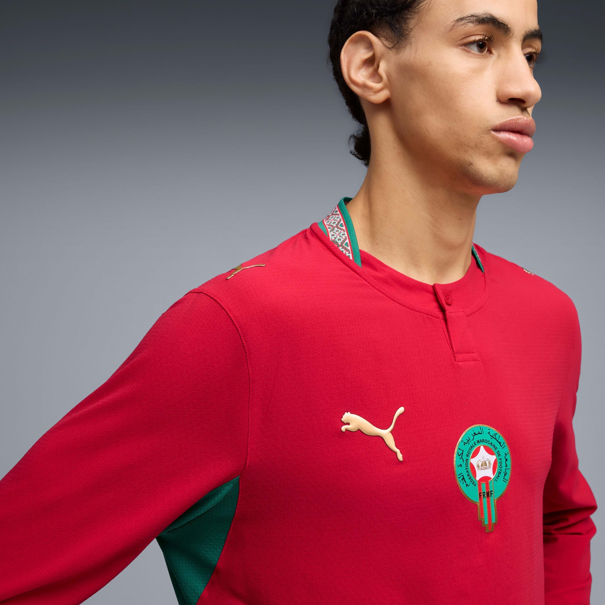 Jersey Morocco Home Long Sleeve Player World Cup 2026