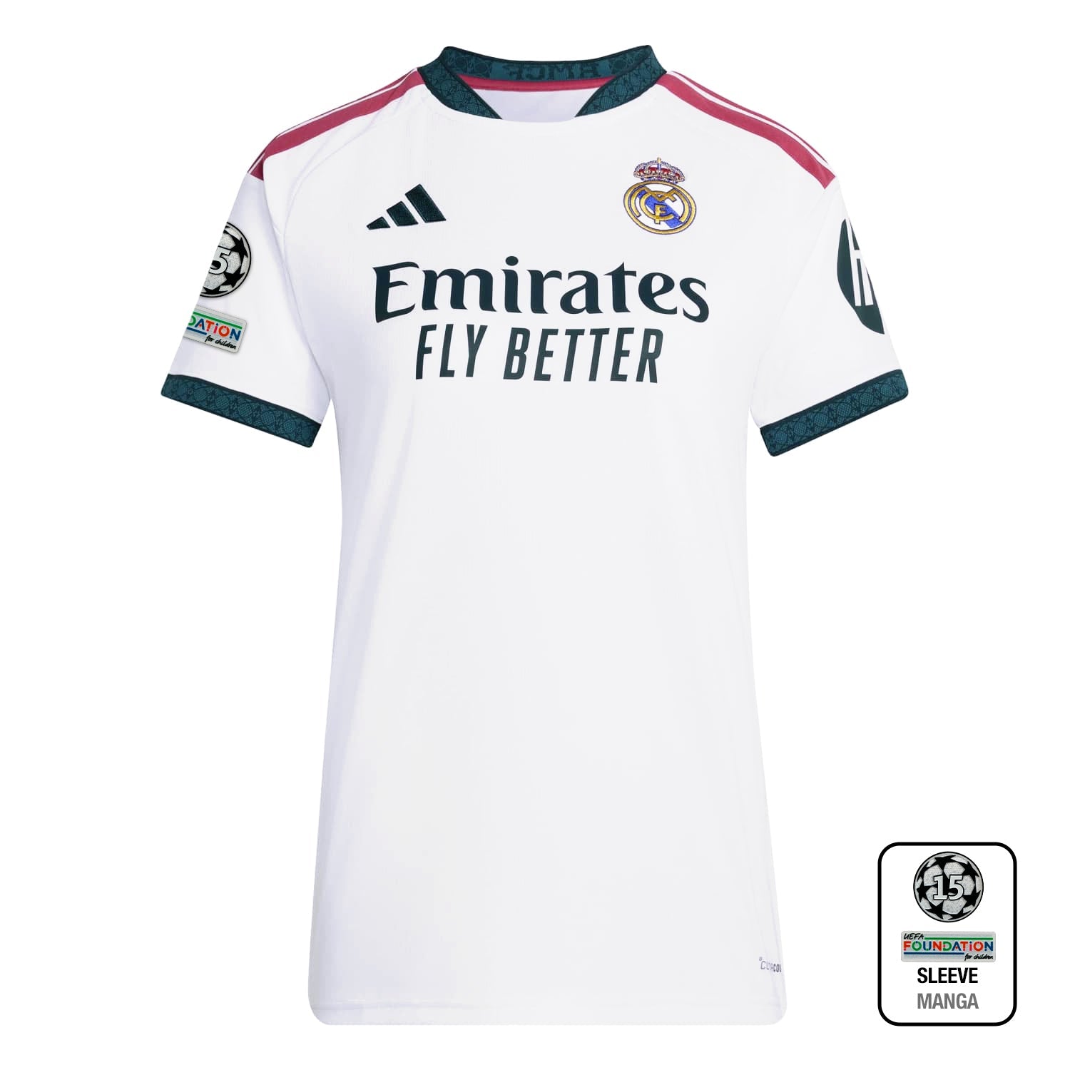 Jersey Real Madrid Womens Home 26/27