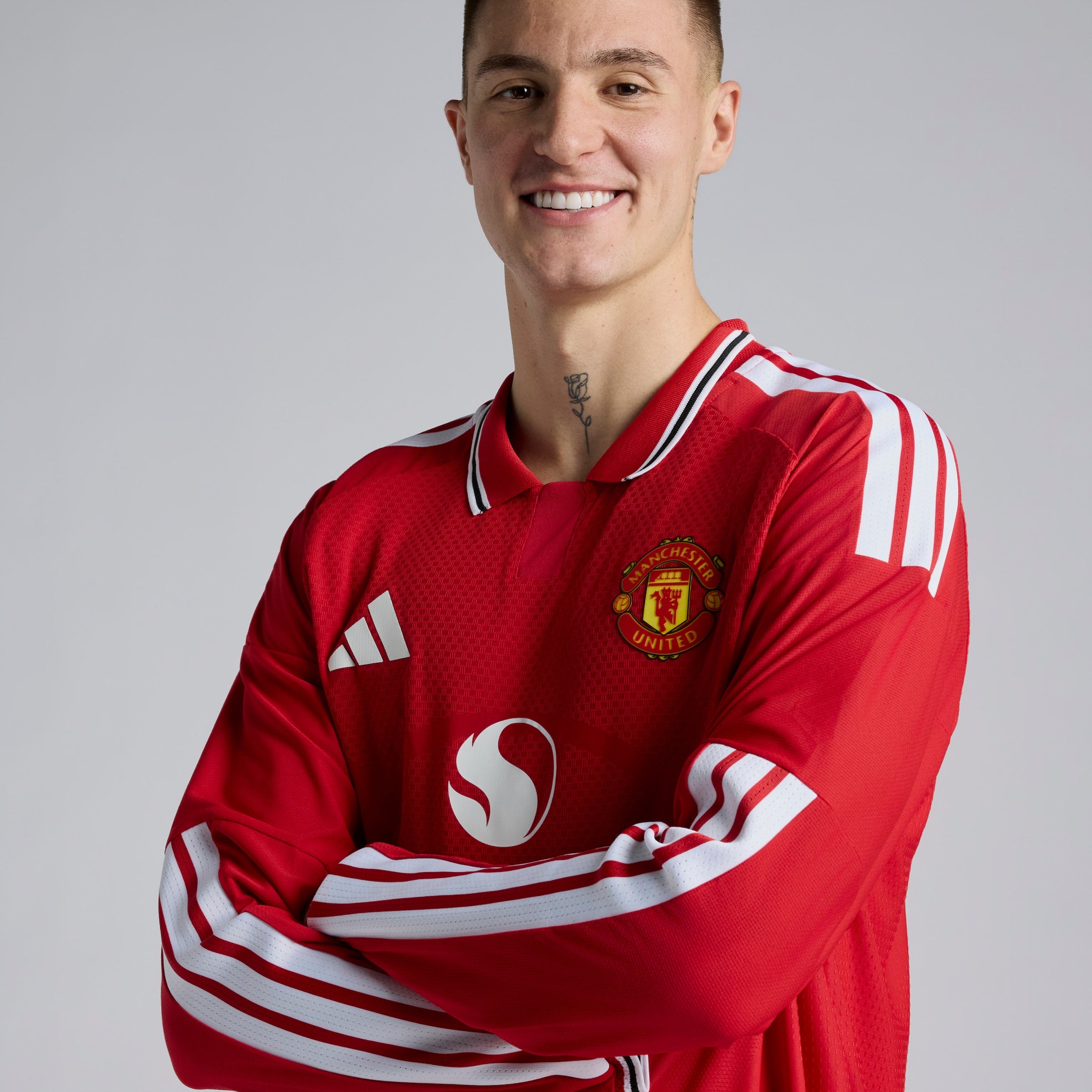 Jersey Manchester United Longsleeve Player Home 26/27
