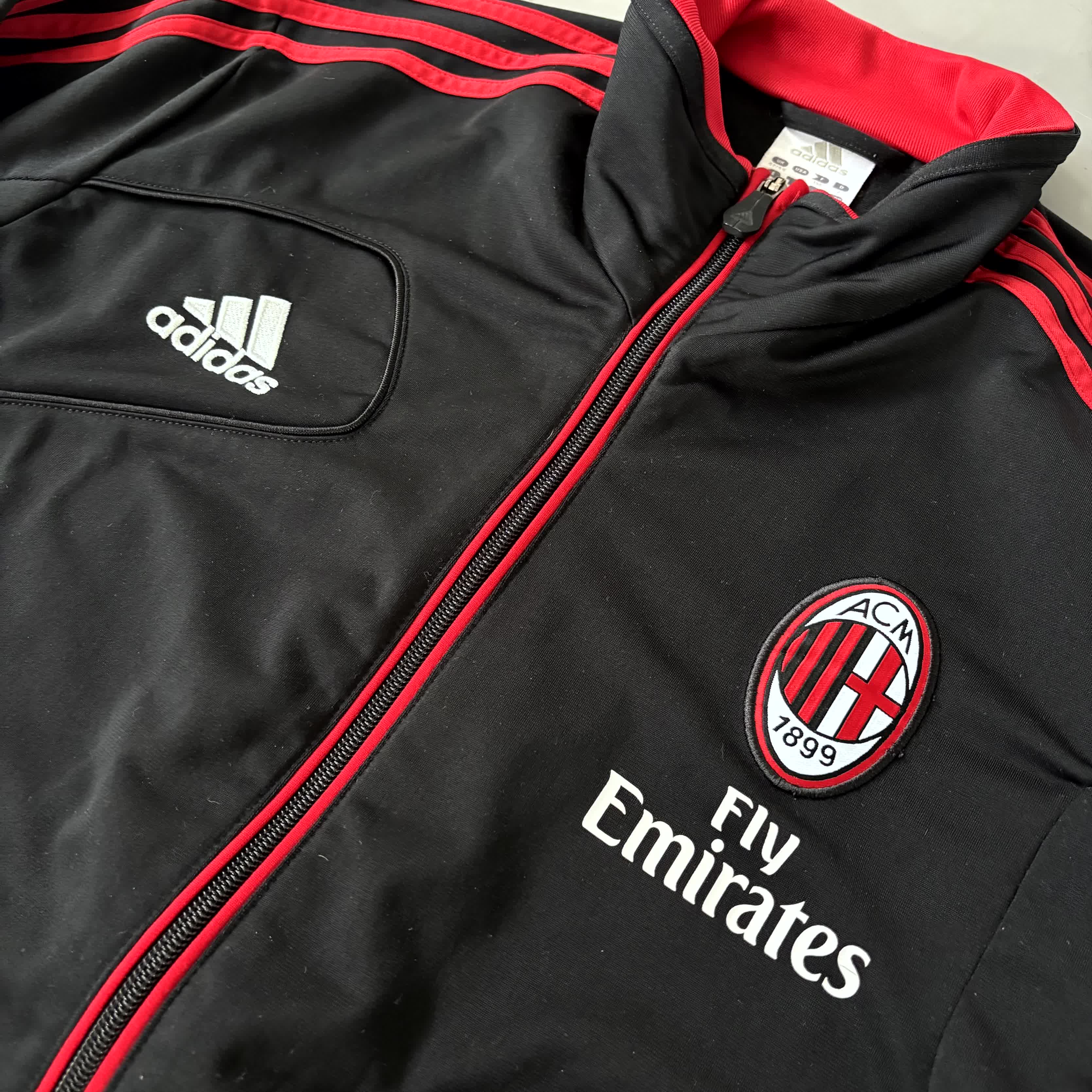 Adidas x AC Mailand Vintage-Jacke 2008/09 