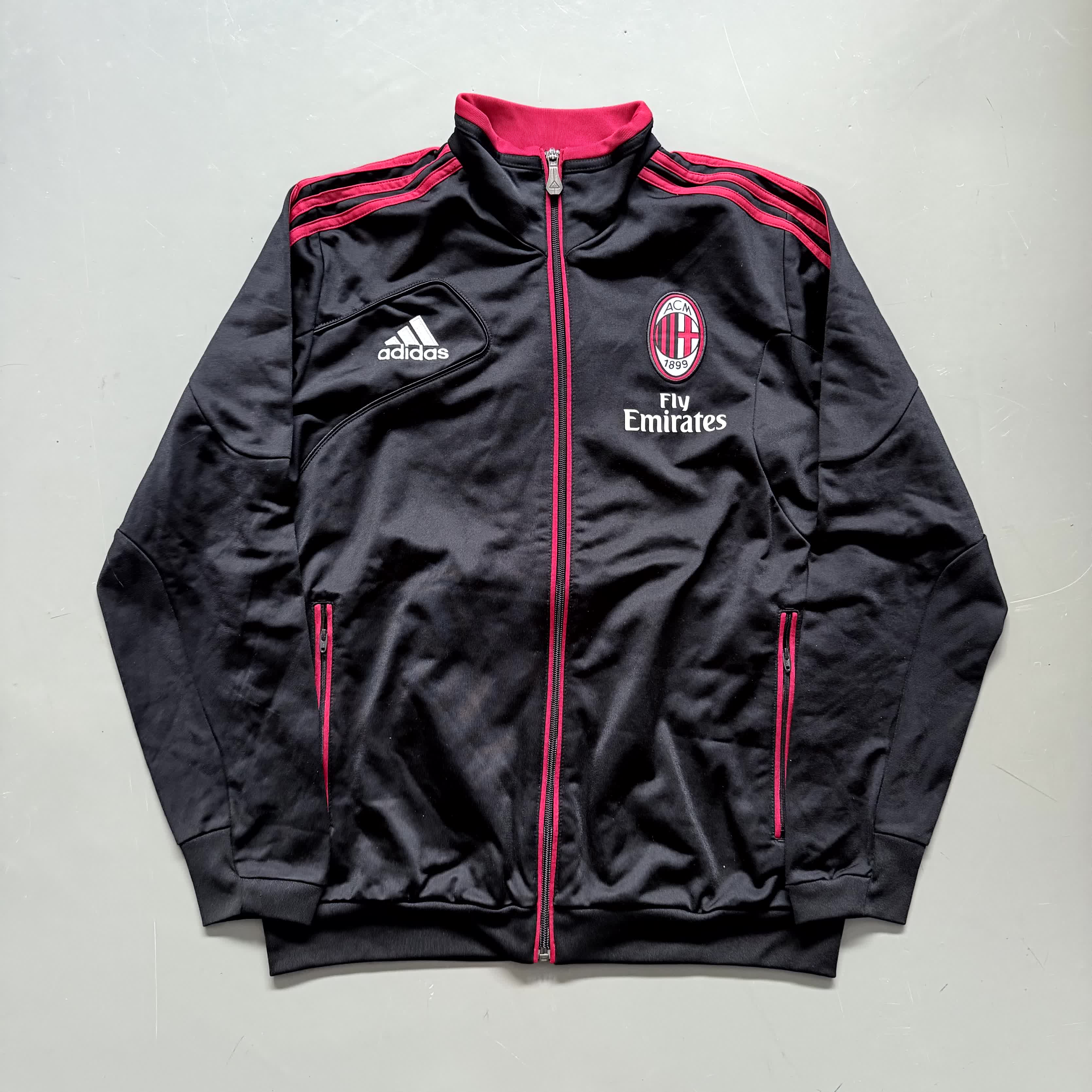 Adidas x AC Mailand Vintage-Jacke 2008/09 