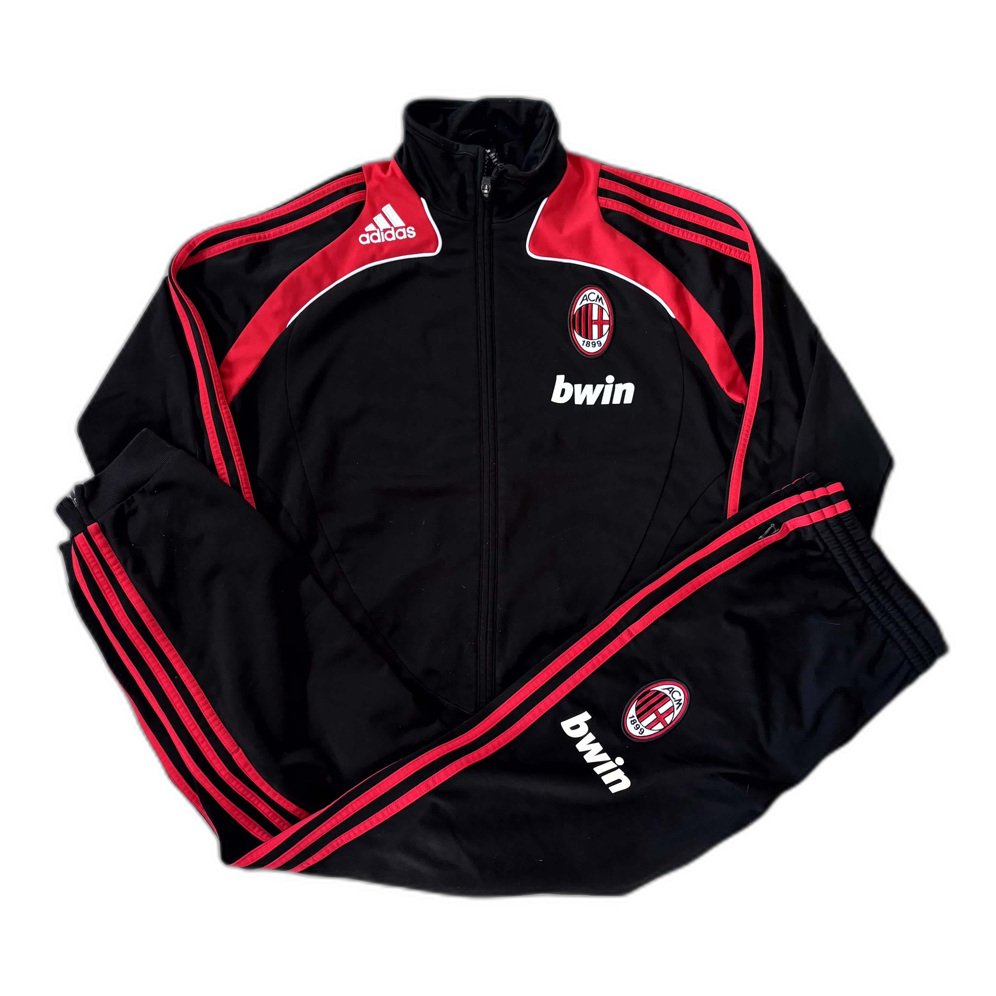 Adidas x AC Mailand Vintage-Jacke 2008/09 