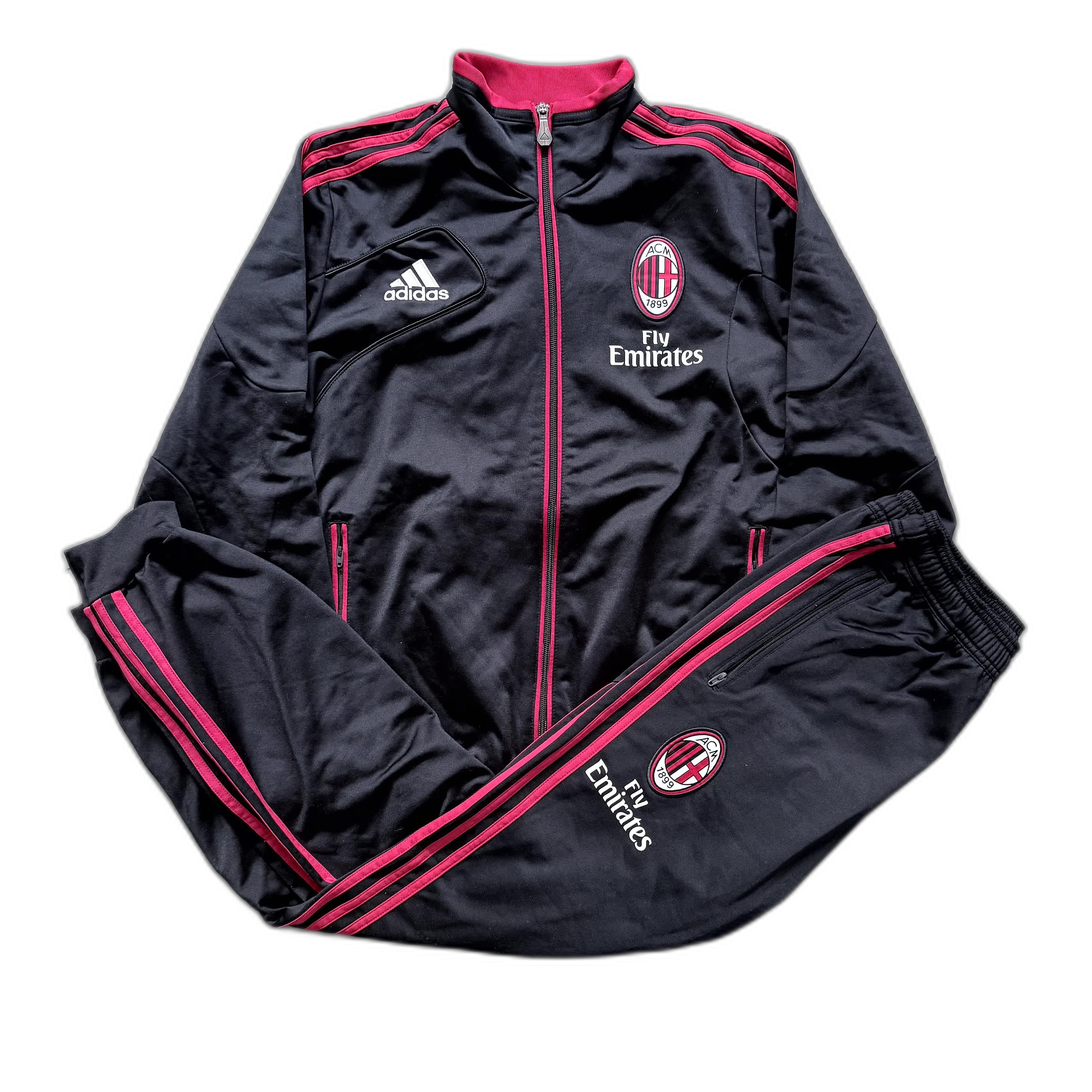 Adidas x AC Mailand Vintage-Jacke 2008/09 