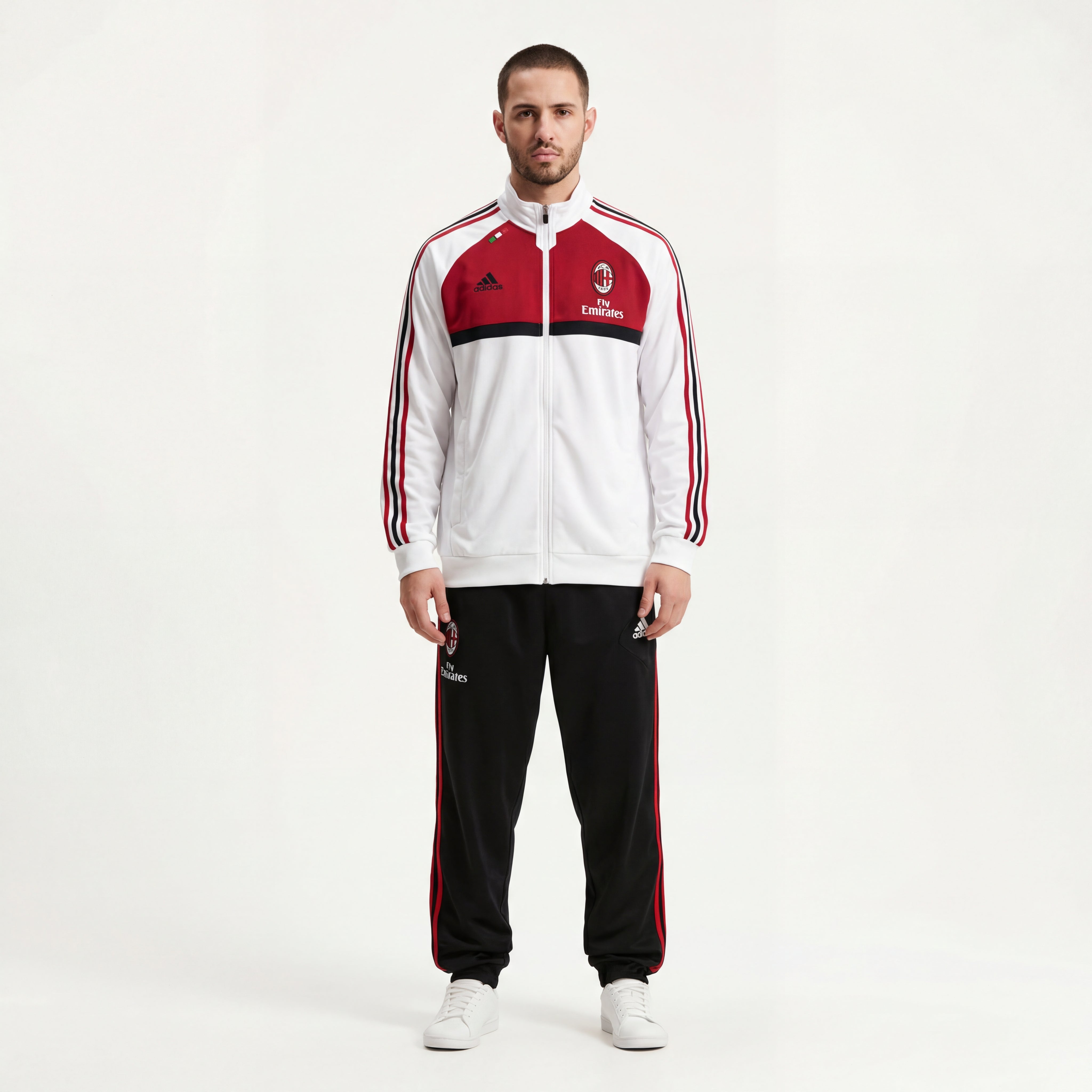Adidas x AC Mailand Vintage-Jacke 2009/10 