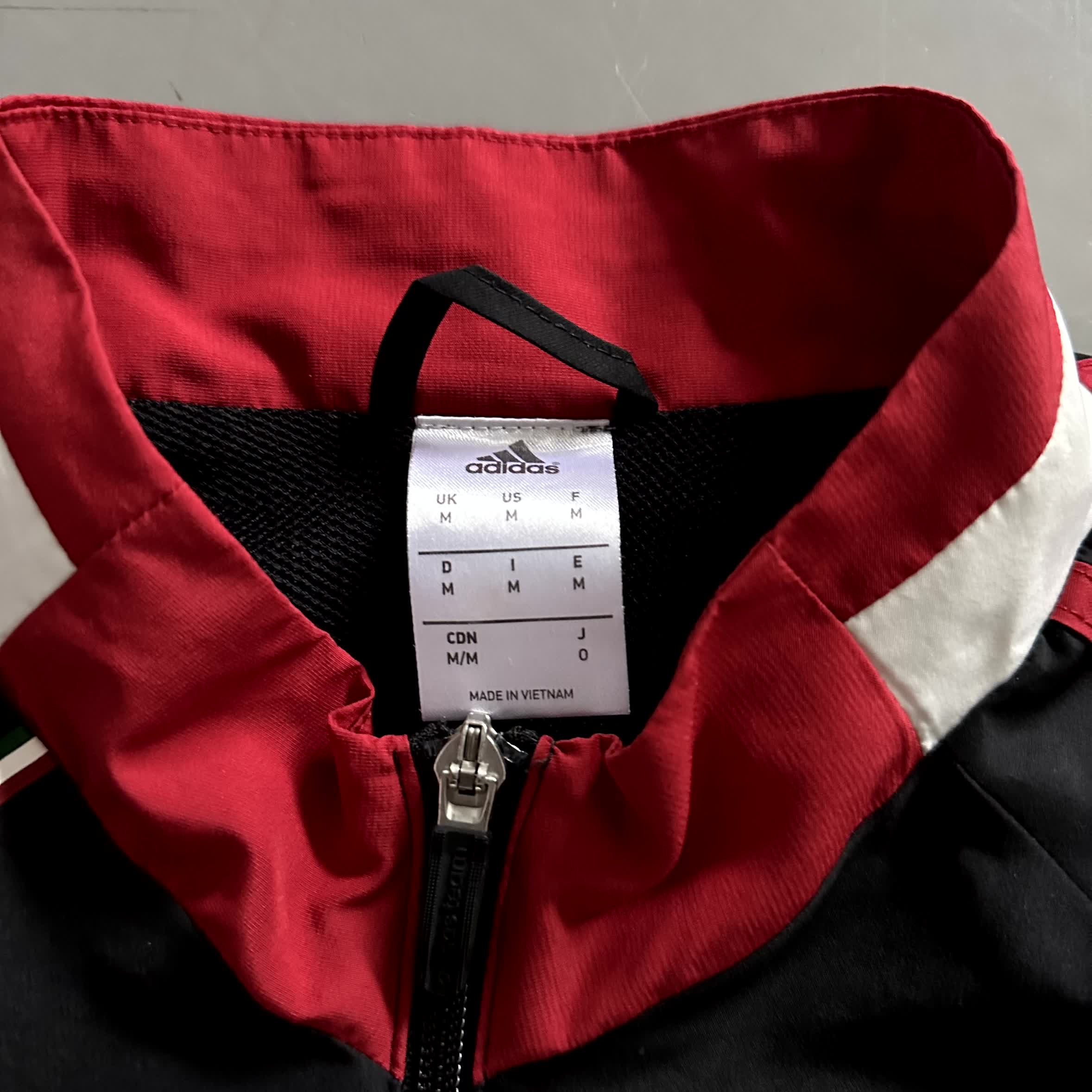 Adidas x AC Mailand Vintage-Jacke 2009/10 