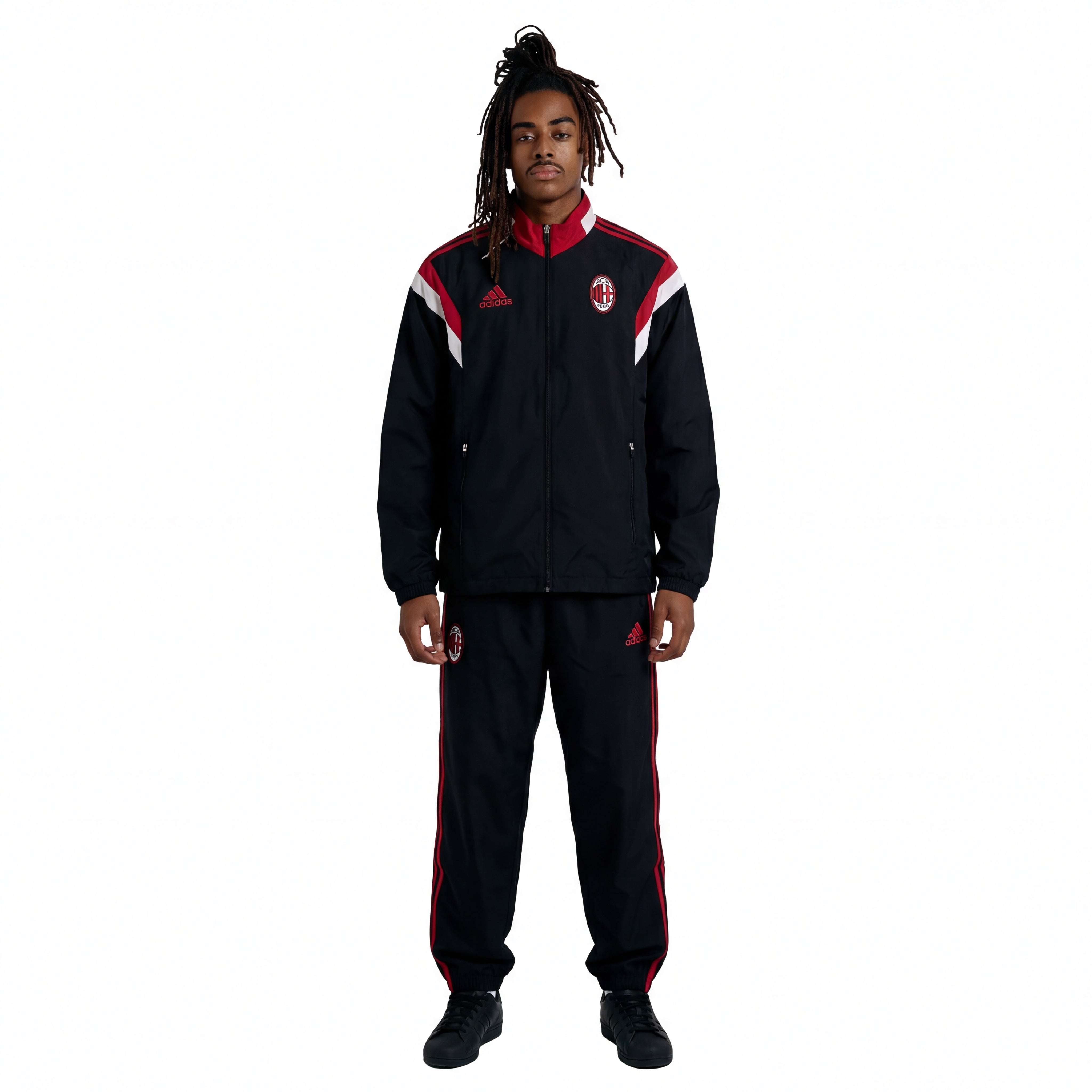 Adidas x AC Mailand Vintage-Jacke 2009/10 