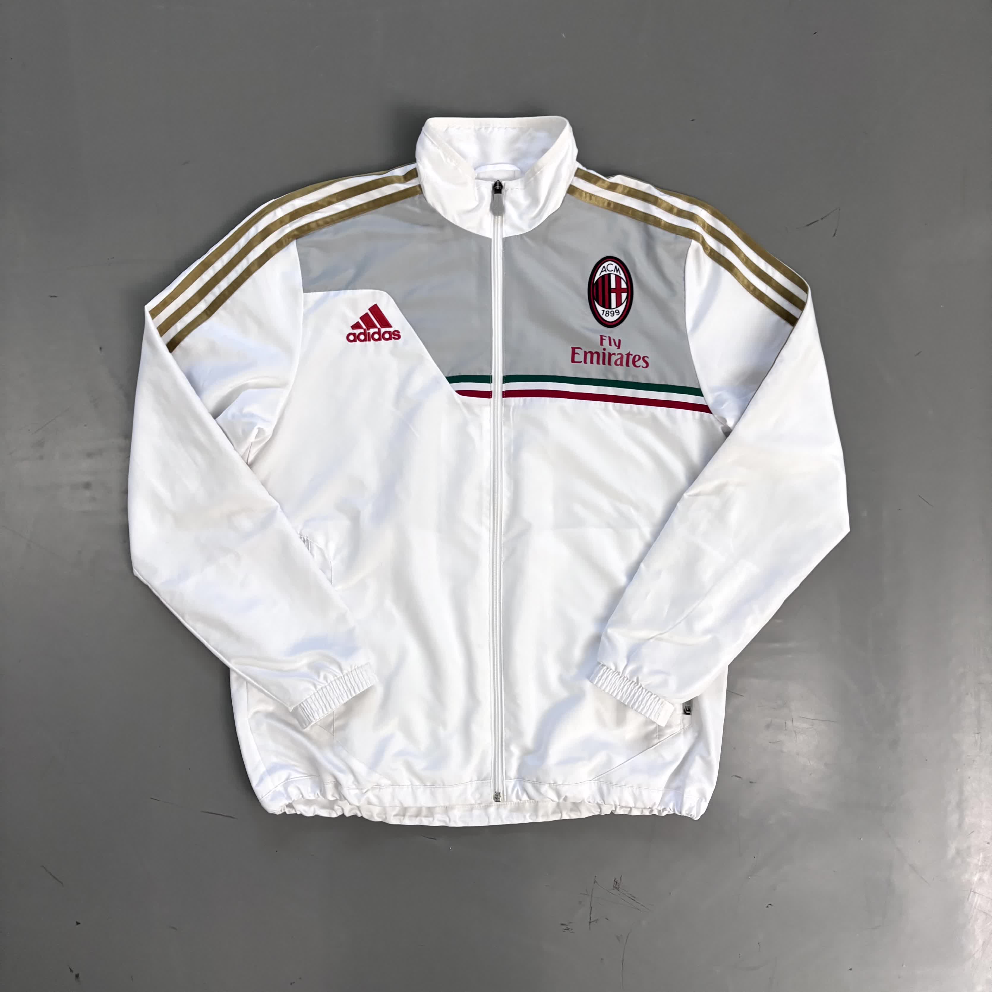 Adidas x AC Mailand Vintage-Jacke 