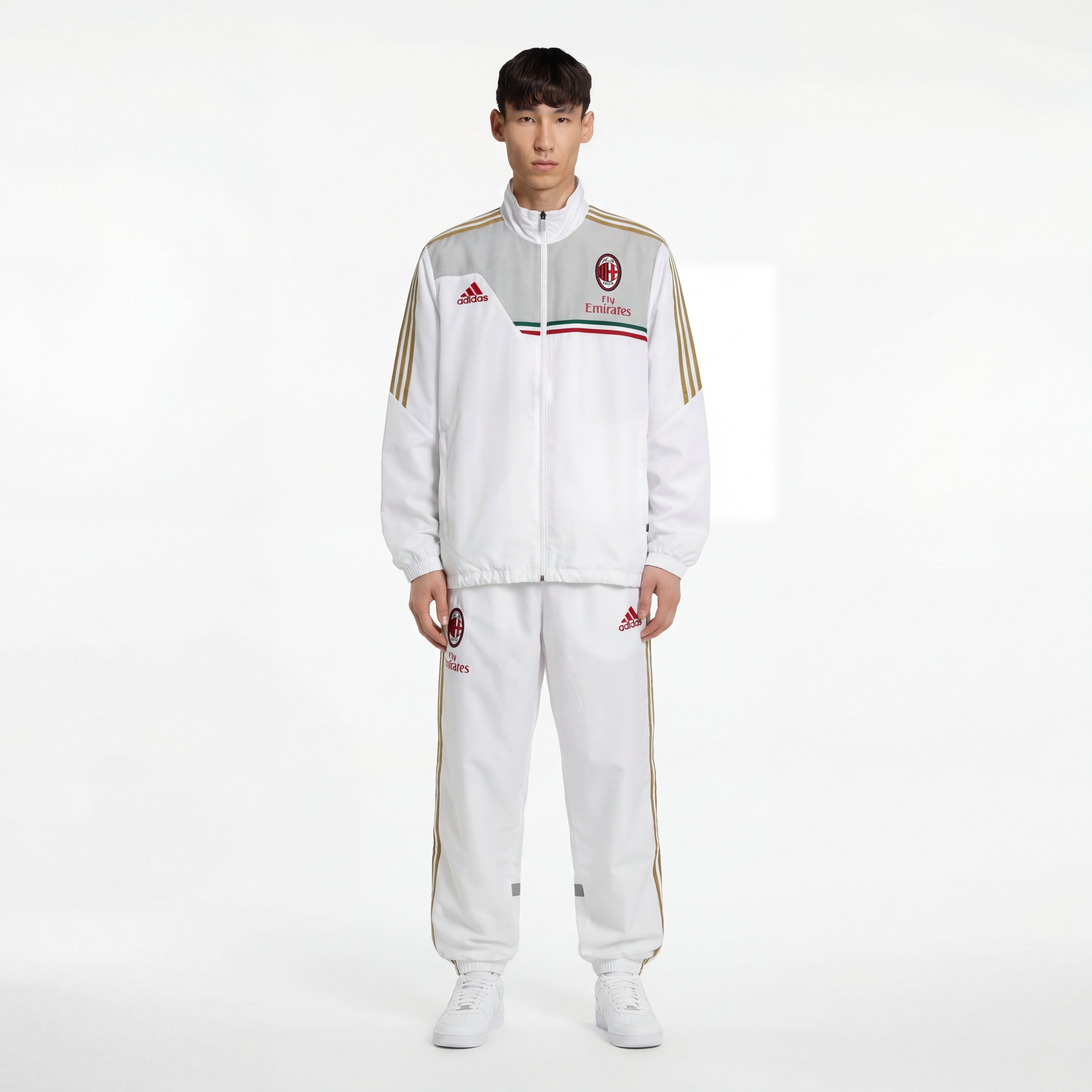 Adidas x AC Mailand Vintage-Jacke 