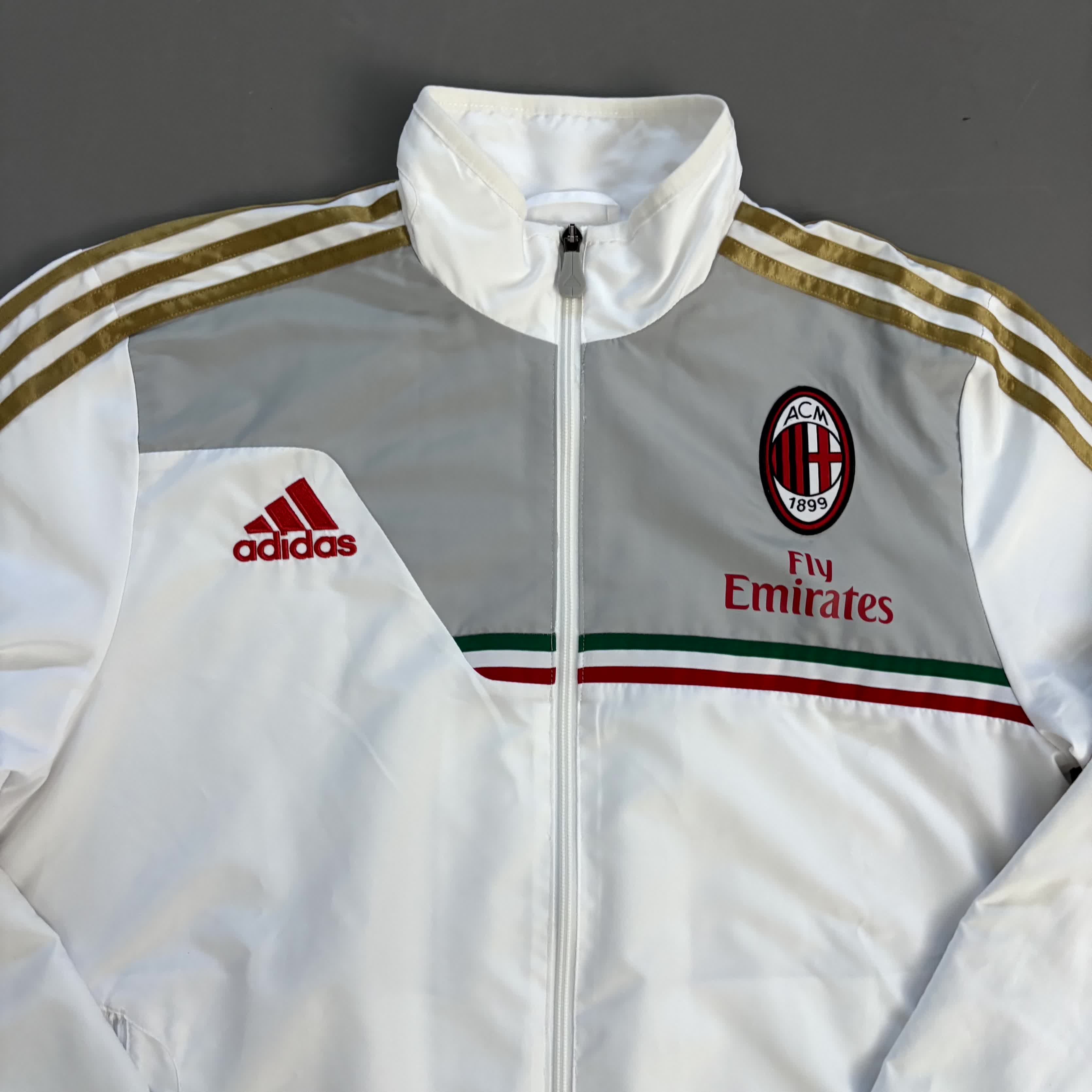 Adidas x AC Mailand Vintage-Jacke 