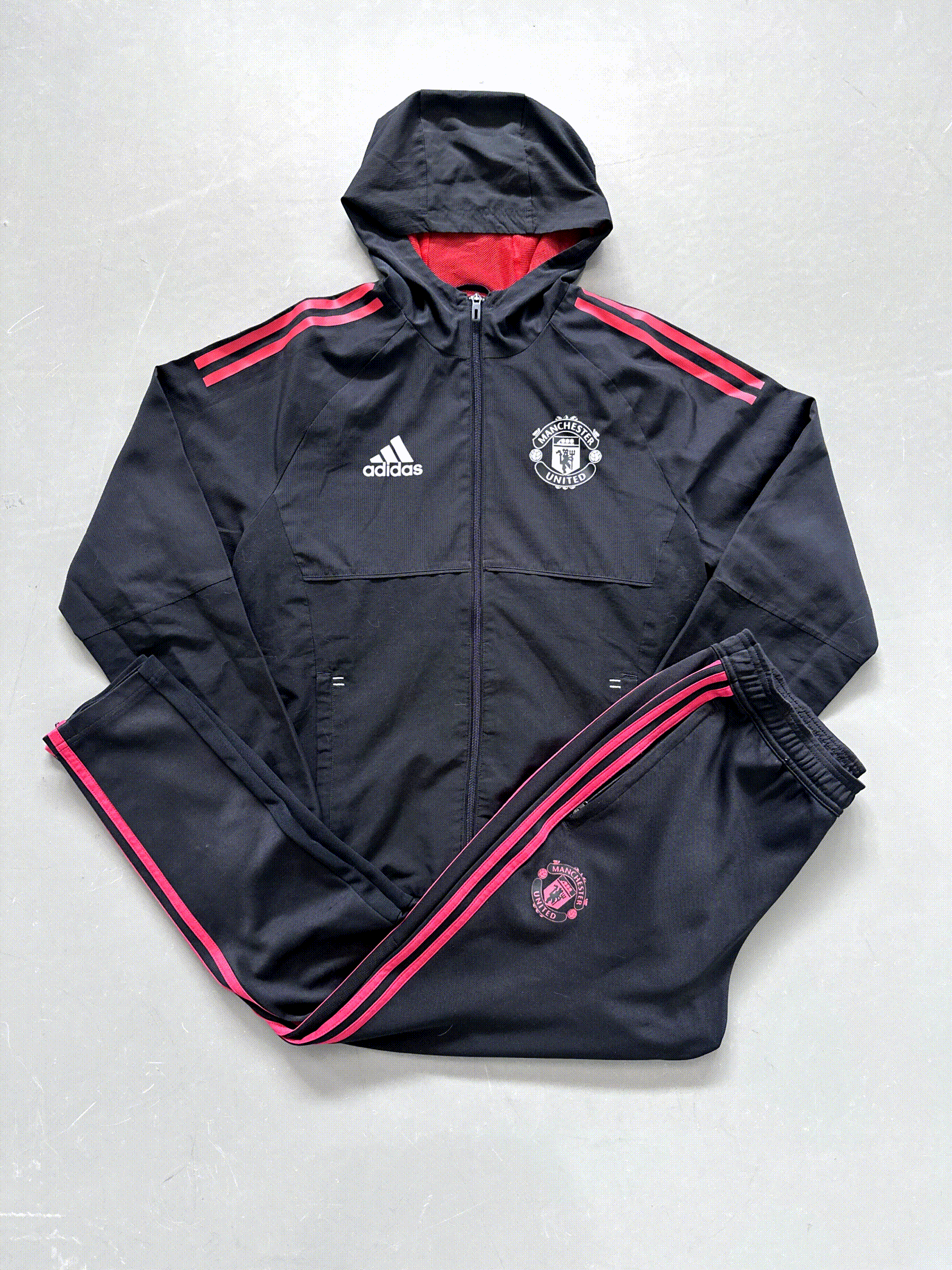 Adidas x Manchester United Vintage-Jacke 