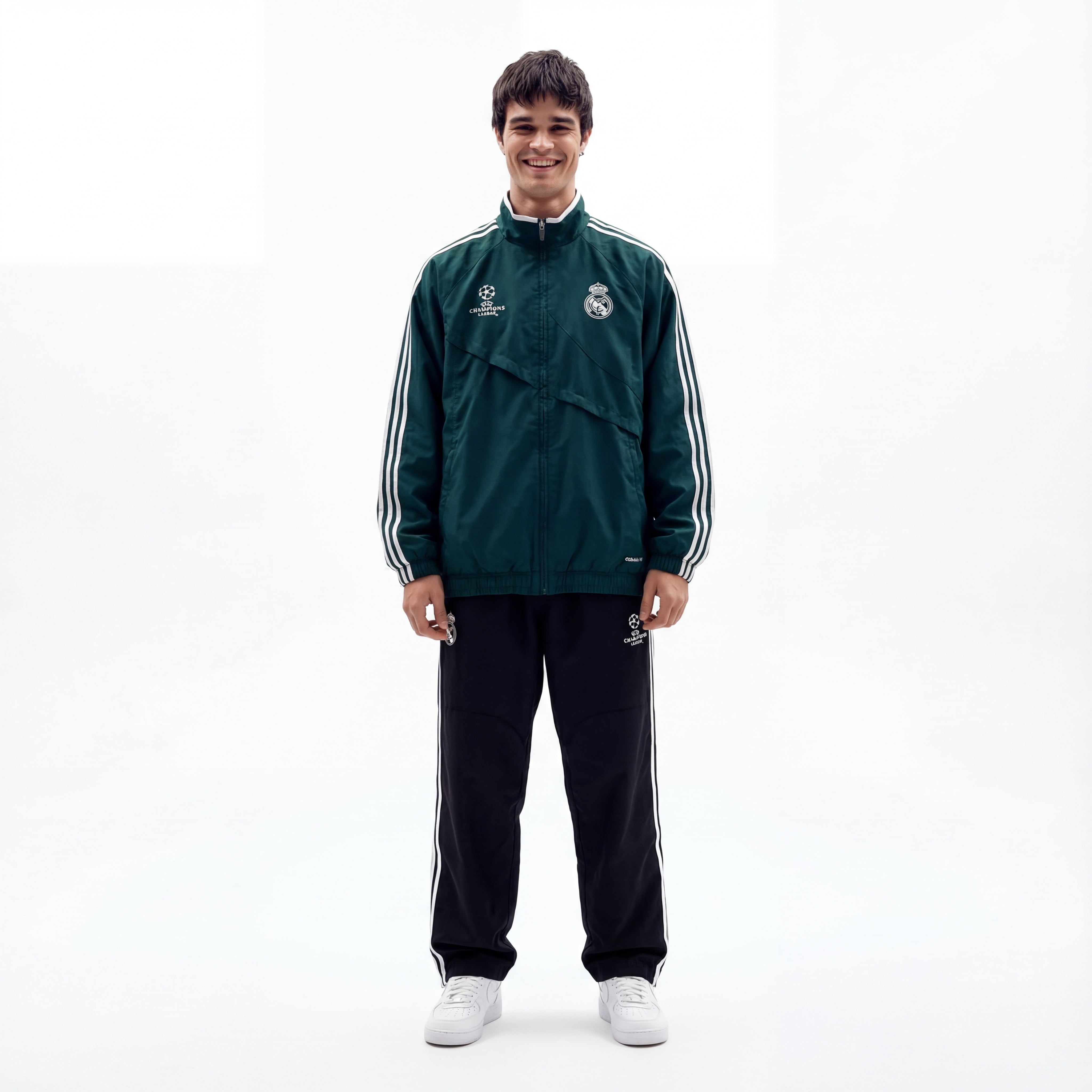 Adidas x Real Madrid CL Vintage Premium Jacke 2013/14 