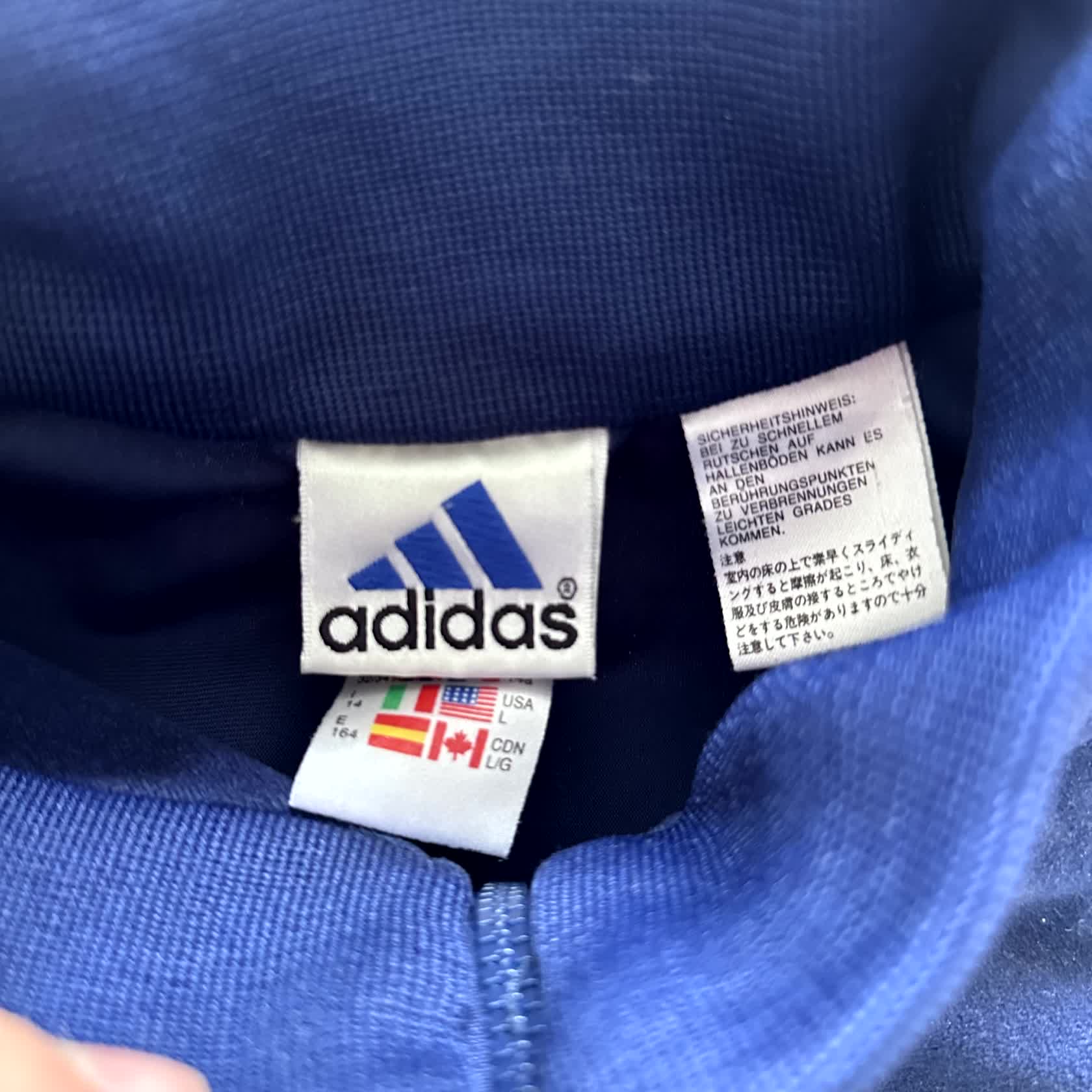 Adidas x Real Madrid Vintage Jacke 2002/3 