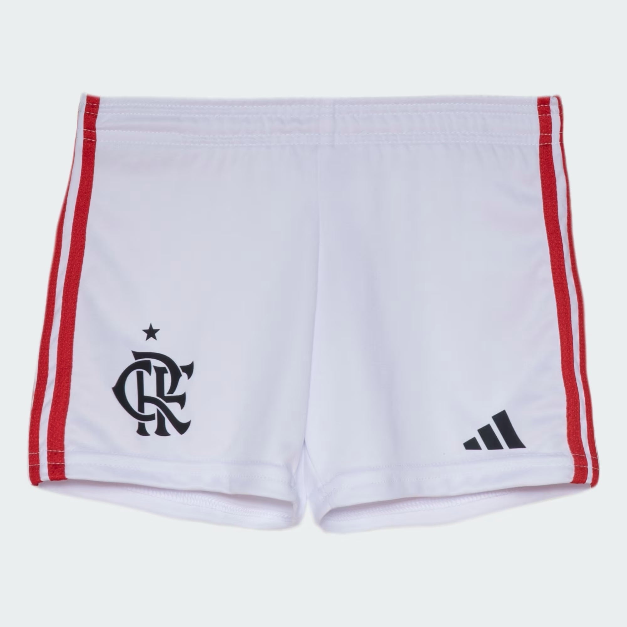 Conjunto Infantil Flamengo Home 24/25 - Preto e Vermelho 