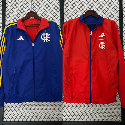 Corta Vento Flamengo Dupla Gesicht Azul/Vermelho 