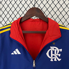 Corta Vento Flamengo Dupla Gesicht Azul/Vermelho 