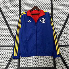 Corta Vento Flamengo Dupla Gesicht Azul/Vermelho 