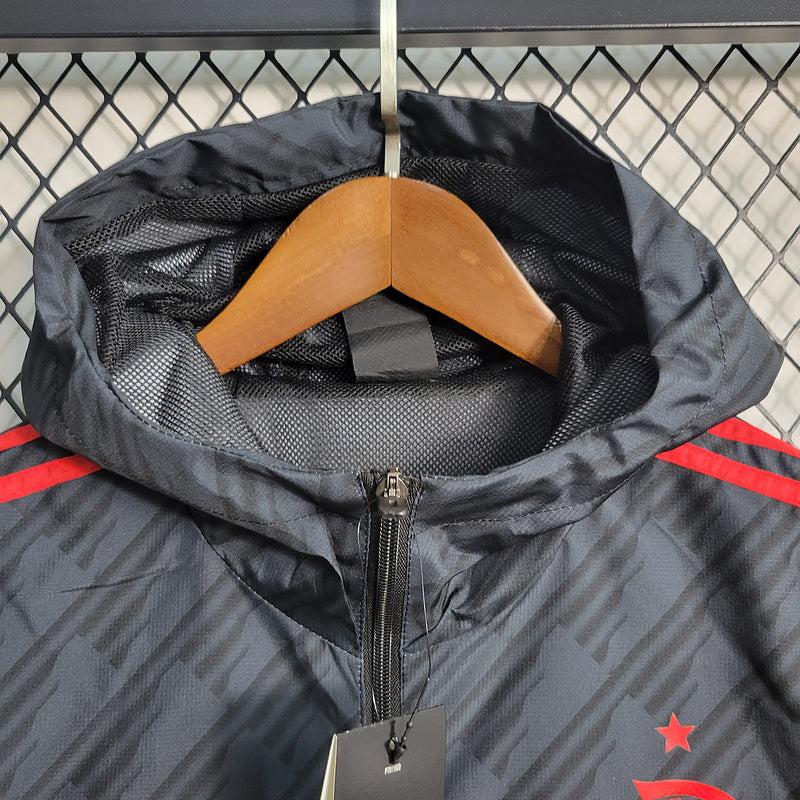 Corta Vento Flamengo Preto 