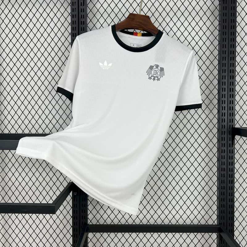 Deutschland 2024/25 125-jähriges Jubiläumstrikot Weiße Edition S-XXL(1D08) 