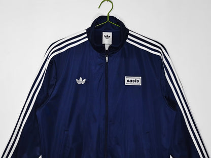 Adidas x Oasis Jacke, Dunkelblau 