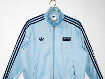 Jacke Adidas x Oasis Himmelblau 