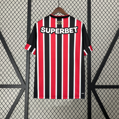 Trikot 2024/25 São Paulo Auswärts + Alle Sponsoren 