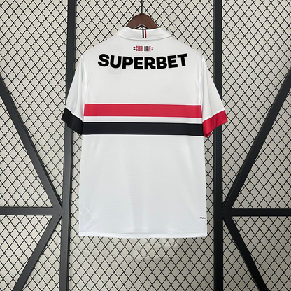 Trikot 2024/25 São Paulo Heimtrikot + Alle Sponsoren 