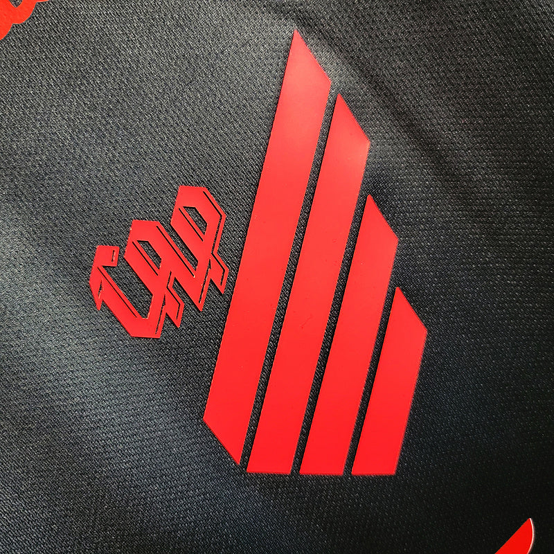 Trikot 23∕24 Manga longa Athletico Paranaense ll – Vermelha 